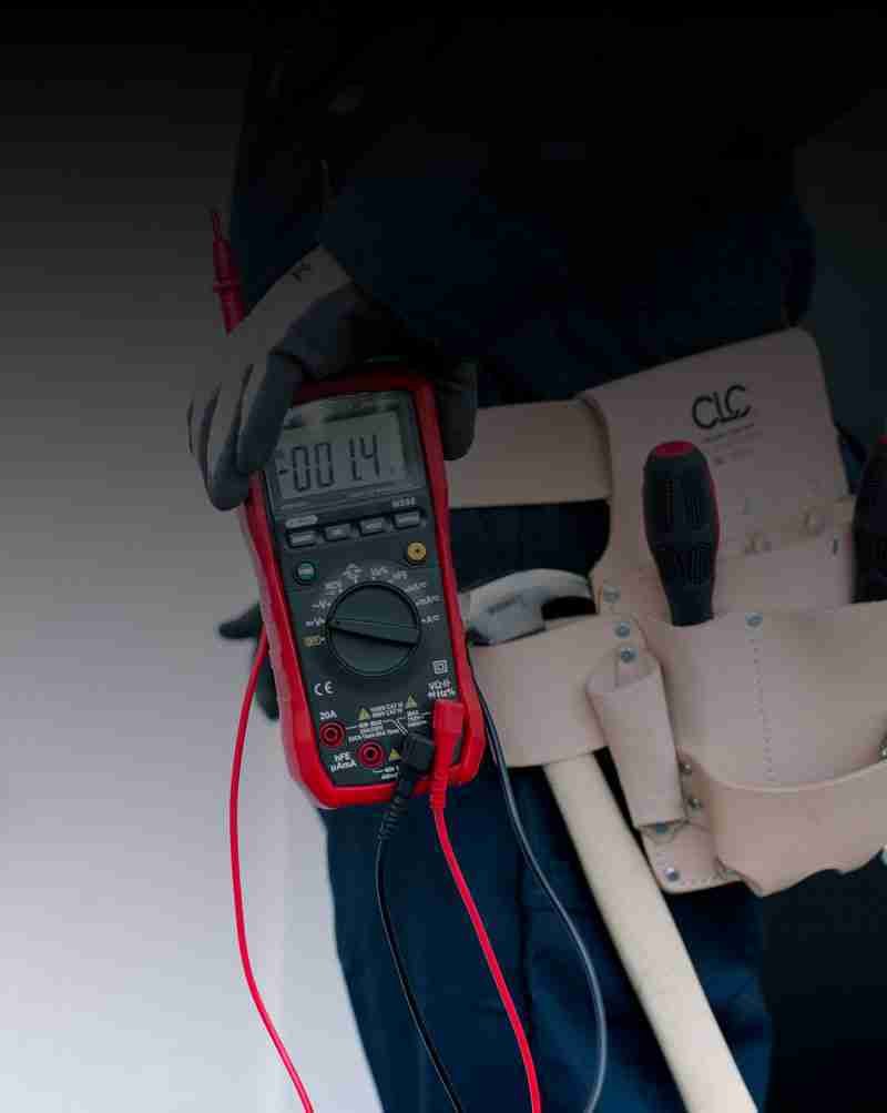 Electrician working Electrical installations